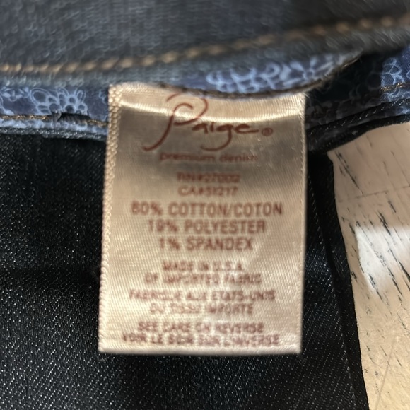 Paige Hidden Hills Sz 32 - Picture 6 of 7